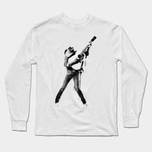 dwight yoakam sketch shirt design Long Sleeve T-Shirt